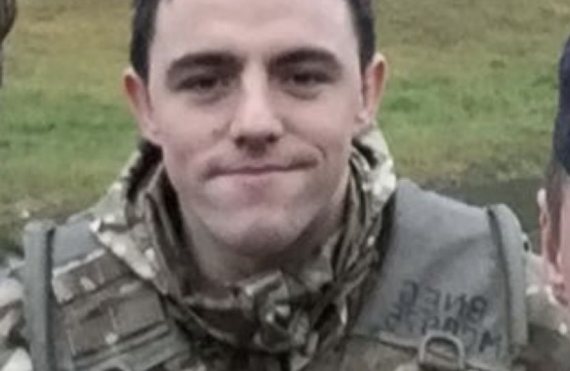 Ed McGuinness in the Army