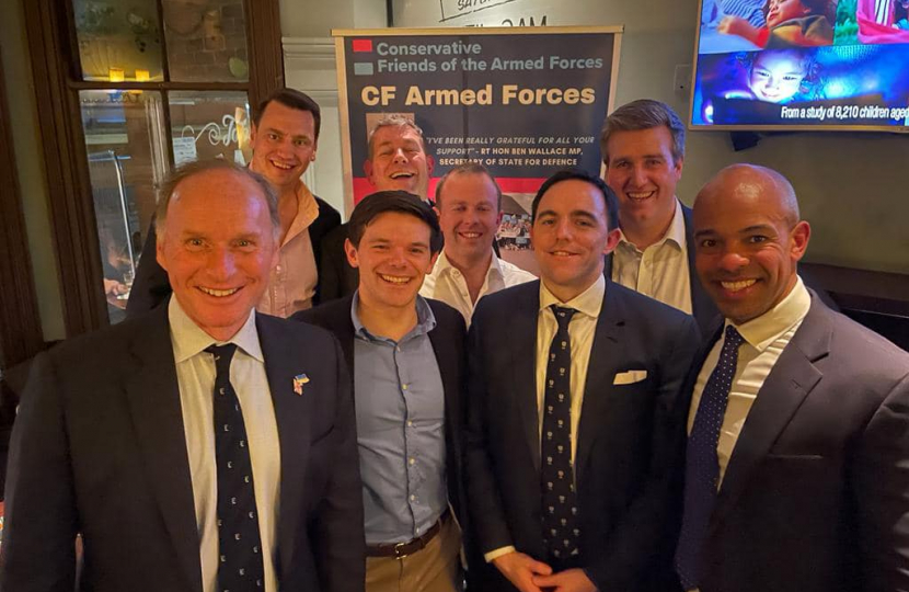 Ed McGuinness at CF Armed Forces event in Birmingham